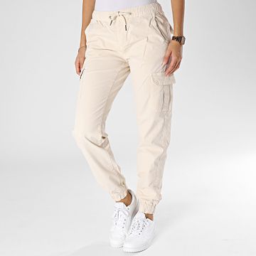 Urban Classics - Pantalones Cargo TB3626 Beige para mujer