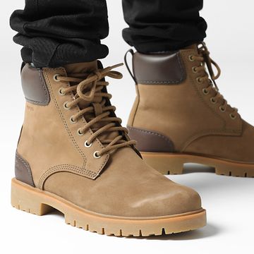 Clarks - Botas Rossdale Hi GTX Piel Arena Oscura