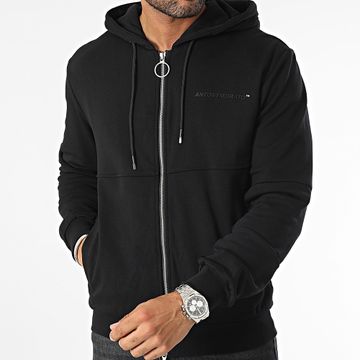 Antony Morato - Chicago MMFL00947 Sudadera con capucha y cremallera Negro