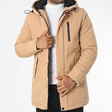 Classic Series - Parka con capucha camel