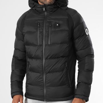 Comme Des Loups - Plumífero calefactado con capucha Avoriaz Negro