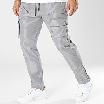 Classic Series - Pantalones cargo gris claro