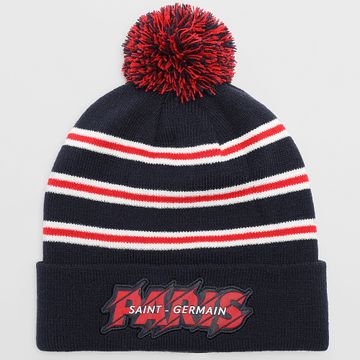 PSG - Gorro pompón azul marino