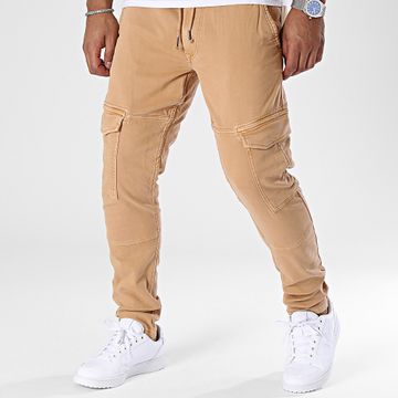 Pepe Jeans - Pantalón cargo camel Jared