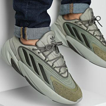 Adidas Originals - Zapatillas Ozelia IE2003 Silver Pebble Shadow Olive color verde oliva