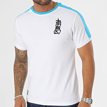 Okawa Sport - Camiseta Newpie Blanco Azul Claro