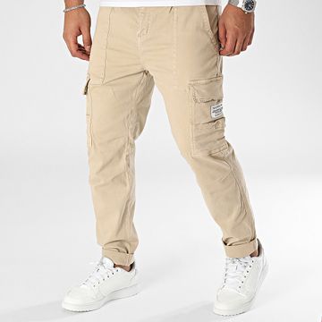 Deeluxe - Pantalones Cargo 03V7056M Beige claro