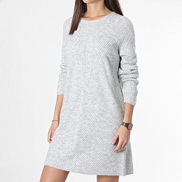 Only - Vestido de mujer Carol Sudaderaer Gris brezo