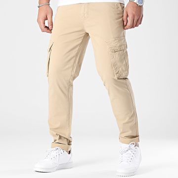 Classic Series - Pantalón Cargo Beige Claro