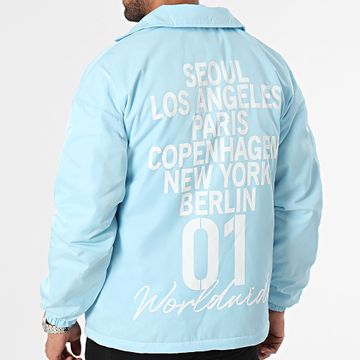 Ikao - Chaqueta azul claro