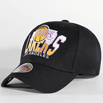 Mitchell and Ness - HHSSINTL1263 Gorra de Los Angeles Lakers Negra