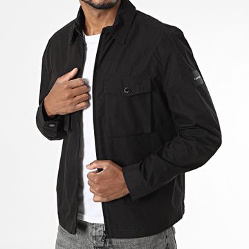 Calvin Klein - 7136 Chaqueta negra con cremallera