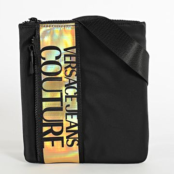 Versace Jeans Couture - Bolsa Range Iconic Logo 75YA4B95-ZS927 Negro Oro Iridiscente
