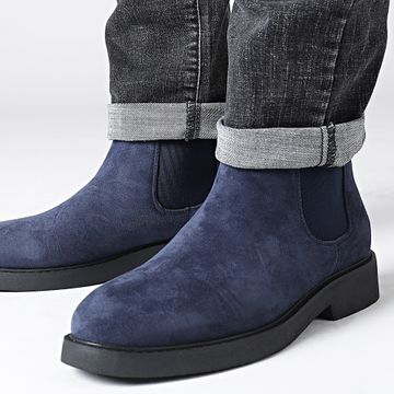 Classic Series - Botas Chelsea Azul Marino