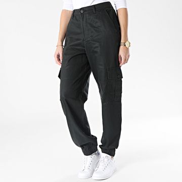 Jack And Jones - Pantalones JJXX Holly Cargo Mujer Negro