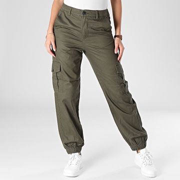 Jack And Jones - Pantalones Cargo Mujer JJXX Holly Caqui Verde