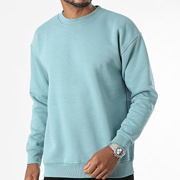 Classic Series - Sudadera azul claro de cuello redondo