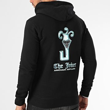 DC Comics - Joker Logo Hoodie Negro