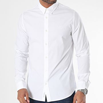 Calvin Klein - Camisa Manga Larga 4614 Blanca
