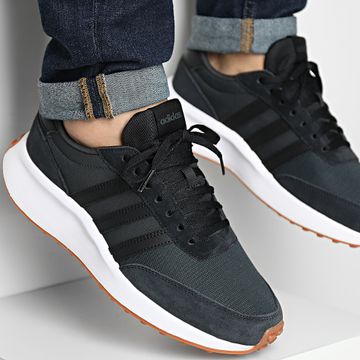 Adidas Performance - Baskets Run 70s ID1876 Carbon Core Black Footwear White