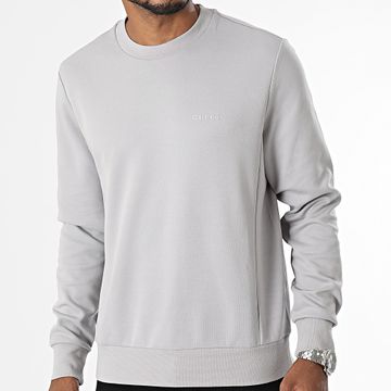 Calvin Klein - Sudadera Repreve Micro Logo Cuello Redondo 9926 Gris