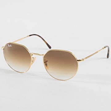 Ray-Ban - Gafas de sol Jack RB3565 Doré Marron Dégradé