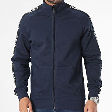 HUGO - Chaqueta deportiva con cremallera Logo 50496985 Azul marino