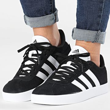 Adidas Performance - VL Court 3.0 Zapatillas Mujer ID6313 Core Negro Calzado Blanco