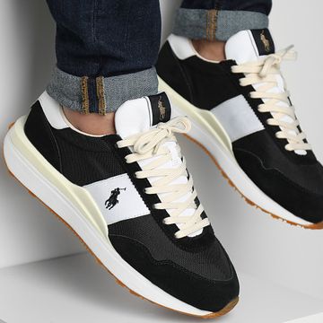 Polo Ralph Lauren - Zapatillas Train 89 Negro Blanco