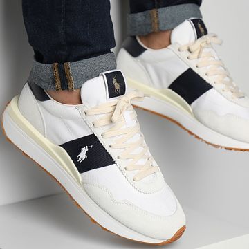Polo Ralph Lauren - Train 89 Zapatillas Blanco Azul Marino