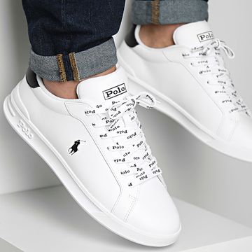 Polo Ralph Lauren - Heritage Court II Blanco Negro Zapatillas