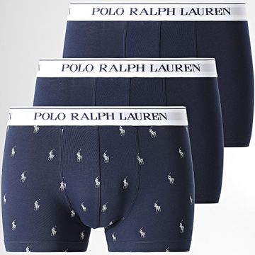Polo Ralph Lauren - Juego de 3 calzoncillos azul marino