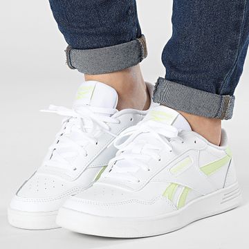Reebok - Zapatillas Mujer Reebok Court Advance 100033809 White Citrus Glow Footwear White
