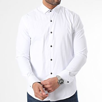 Classic Series - Camisa Manga Larga Blanca