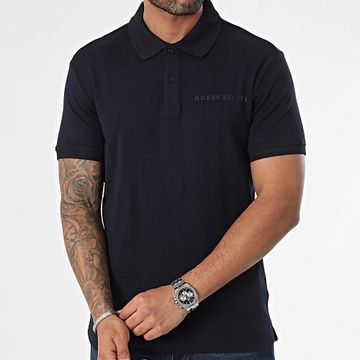 Guess - Polo Manga Corta M4RP66-KBL51 Azul Marino