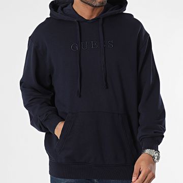 Guess - M4RQ33-K9YI1 Sudadera con capucha Azul marino