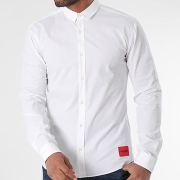 HUGO - Ero3 Camisa de manga larga 50475687 Blanco