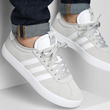 Adidas Performance - VL Court 3.0 Zapatillas ID6280 Gris Dos Calzado Blanco Plata Metálico
