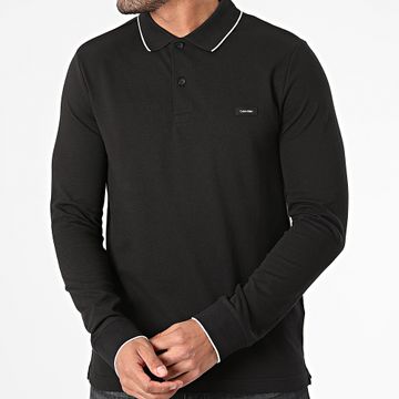 Calvin Klein - Polo de manga larga 2753 Negro
