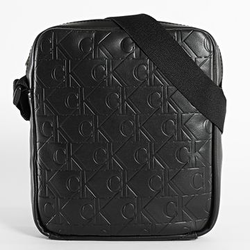Calvin Klein - Bolso Monogram Soft Reporter 1495 Negro