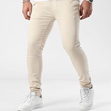 Mackten - Pantalones chinos beige
