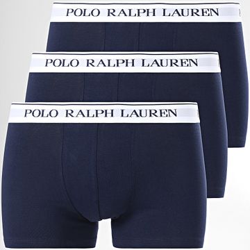 Polo Ralph Lauren - Juego de 3 calzoncillos azul marino
