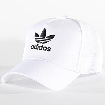Adidas Originals - Gorra curvada Trucker IS3015 Blanca