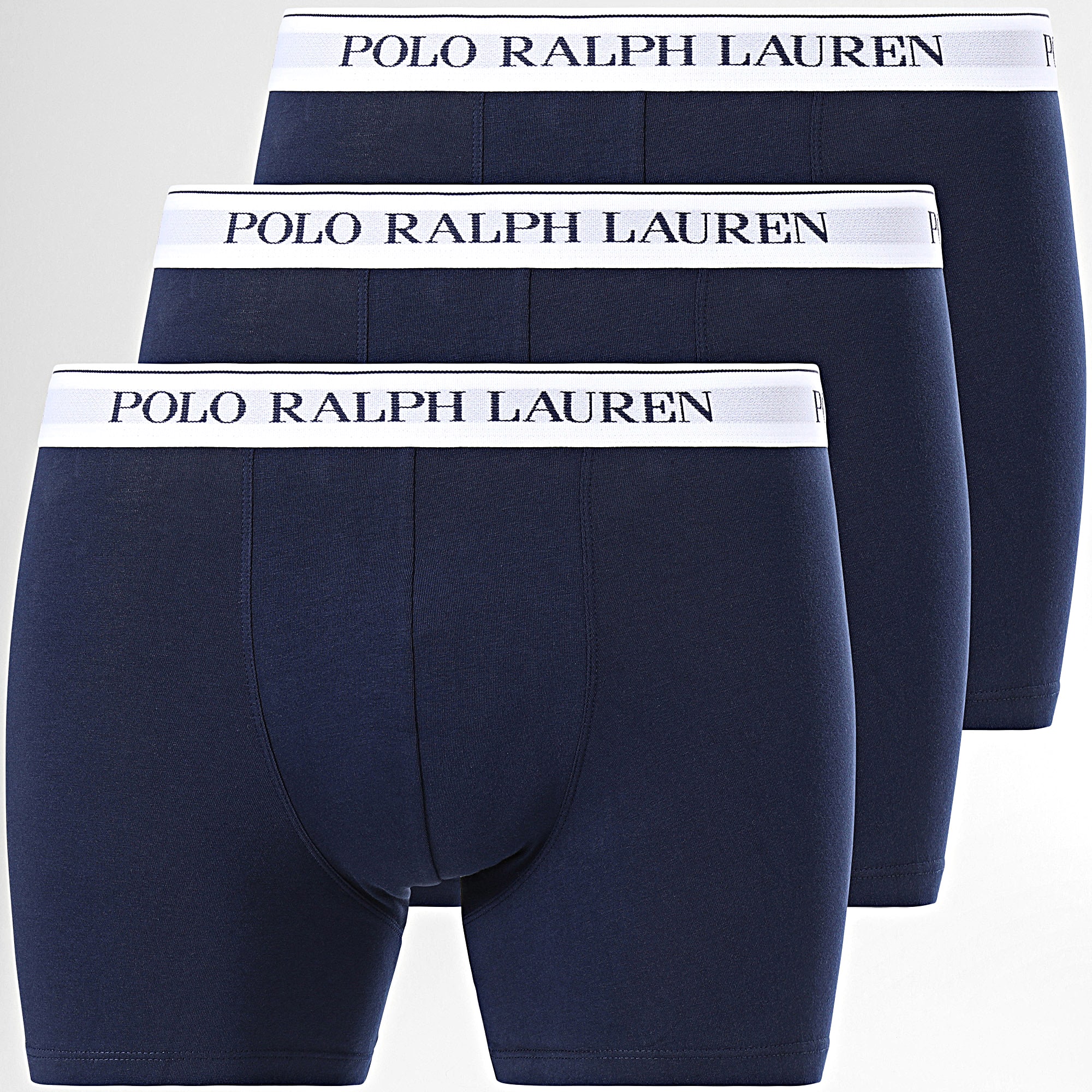 Polo Ralph Lauren - Juego de 3 calzoncillos azul marino