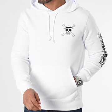 One Piece - Mugiwara Colors Sudadera con capucha Blanco Negro