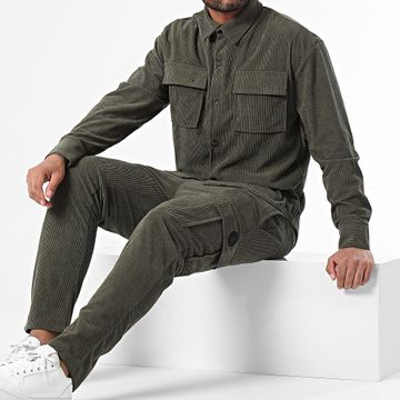 Zelys Paris - Ramis Conjunto Cargo Verde Caqui