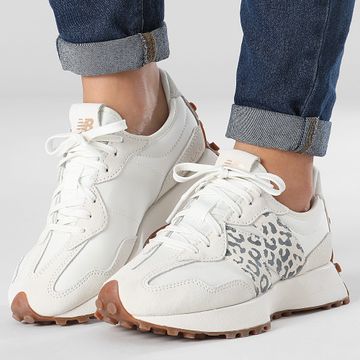 New Balance - WS327PJ Blanco Leopardo Zapatillas Mujer