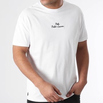 Polo Ralph Lauren - Camiseta Classic Fit Logo Bordado Blanco