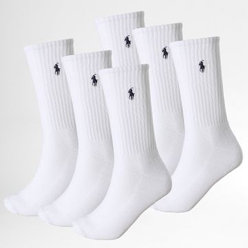 Polo Ralph Lauren - Lote de 6 pares de calcetines Original Player blancos