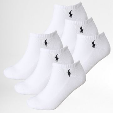 Polo Ralph Lauren - Lote de 6 pares de calcetines Original Player blancos
